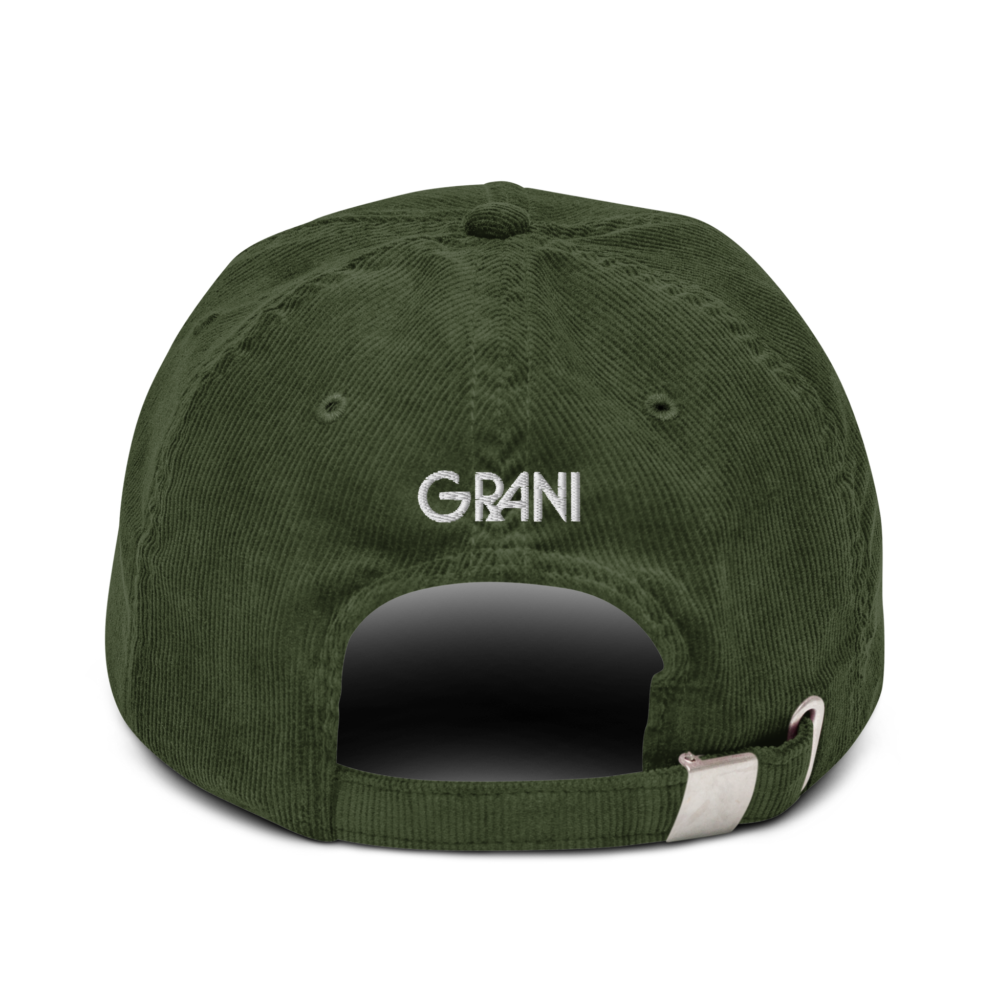 Dark Olive GRANI Corduroy Cap (Reppin Up Front), Kauniainen, Finland | Reppin® - Wear you're from, wherever you go.