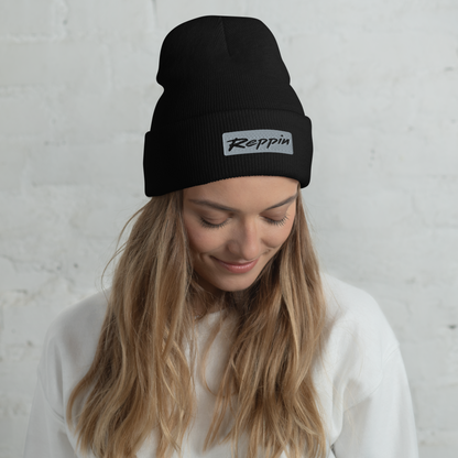 Reppin® Cuffed Beanie (Patch Edition)